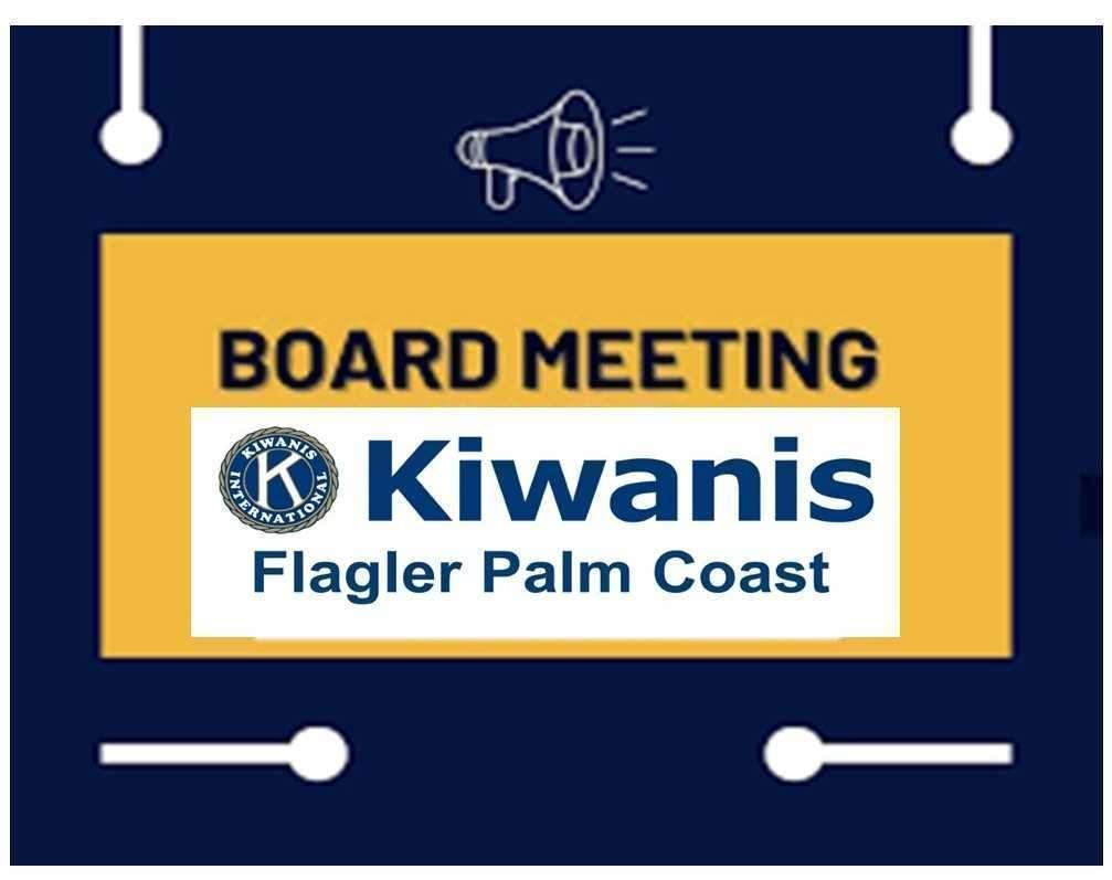 Kiwanis Board Meeting